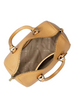Michael Michael Kors Grayson Medium Pebbled Leather Duffel Bag Honeywheat