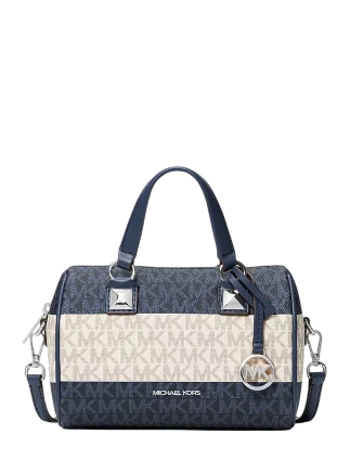 Michael Michael Kors Mirella Small Logo Jacquard Crossbody Bag Michael Michael Kors Mirella Small Logo Jacquard Crossbody Bag