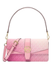Michael Michael Kors Greenwich Medium Ombre Signature Logo Convertible Shoulder Bag Carnation