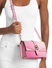 Michael Michael Kors Greenwich Medium Ombre Signature Logo Convertible Shoulder Bag Carnation