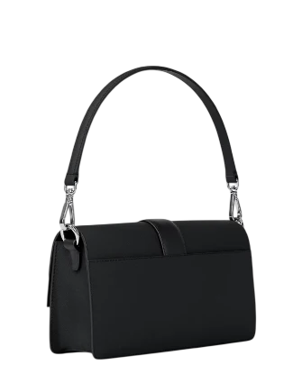 Michael Michael Kors Greenwich Medium Saffiano Leather Convertible Shoulder Bag Black