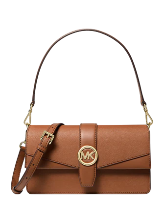 Michael Michael Kors Greenwich Medium Saffiano Leather Shoulder Bag