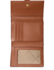 Michael Michael Kors Greenwich Medium Signature Logo Trifold Wallet Brown