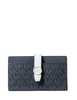 Michael Michael Kors Greenwich Medium Signature Logo Wallet Admiral