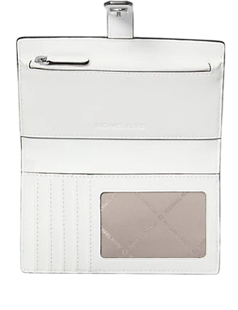 Michael Michael Kors Greenwich Medium Signature Logo Wallet Black