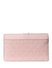 Michael Michael Kors Greenwich Medium Signature Logo Wallet Powder Blush