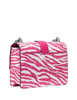 Michael Michael Kors Greenwich Small Animal Print Logo Crossbody Bag Dragonfruit 