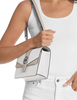 Michael Michael Kors Greenwich Small Color-Block Signature Logo Crossbody Bag Optic White