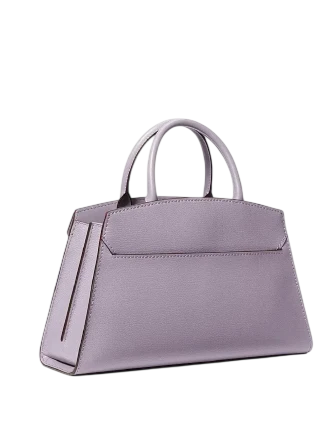 Michael Michael Kors Greta Medium Leather Satchel Lilac 