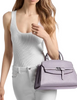 Michael Michael Kors Greta Medium Leather Satchel Lilac 