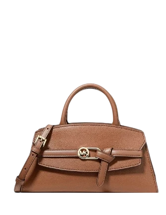 Michael Michael Kors Greta Small Leather Convertible Crossbody Bag Luggage