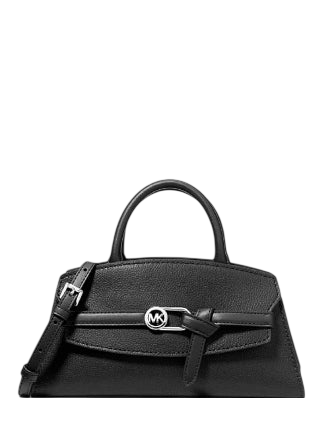 Michael Michael Kors Greta Small Leather Satchel Black