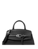 Michael Michael Kors Greta Small Leather Satchel Black