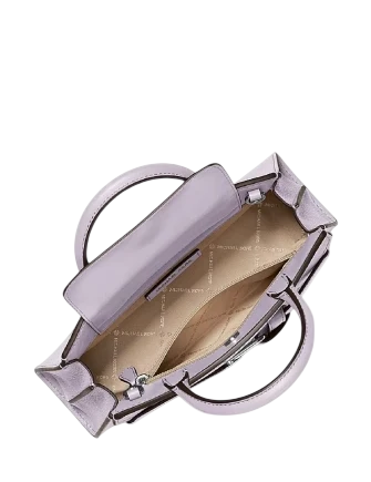 Michael Michael Kors Greta Small Leather Satchel Lilac