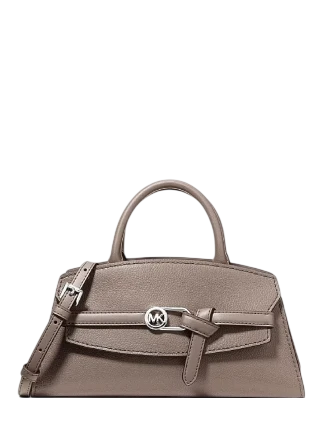 Michael Michael Kors Greta Small Leather Satchel Mushroom