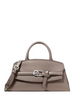 Michael Michael Kors Greta Small Leather Satchel Mushroom