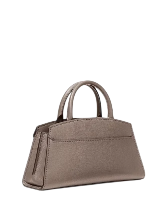 Michael Michael Kors Greta Small Leather Satchel Mushroom