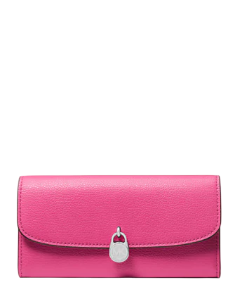 Michael Michael Kors Hamilton Large Leather Continental Wallet Dragonfruit