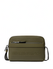 Michael Michael Kors Hudson Pebbled Leather Utility Crossbody Bag Olive 