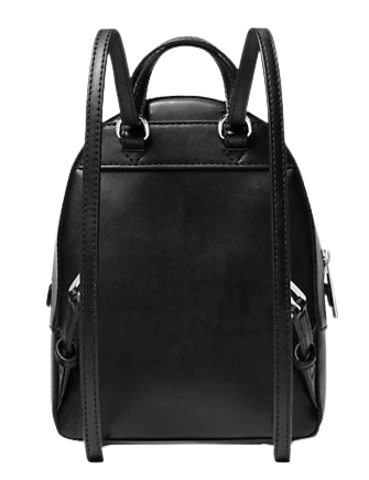 Michael Michael Kors Jaycee Extra-Small Pebbled Leather Convertible Backpack Black