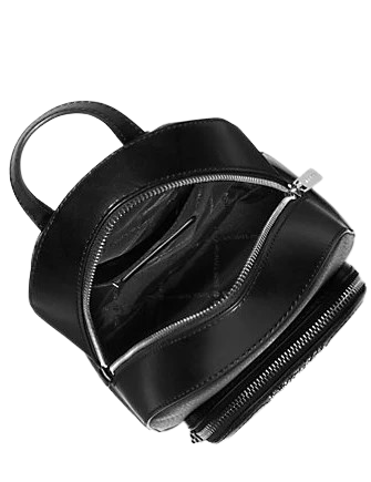 black michael kors mini backpack Michael Michael Kors Jaycee Extra-Small Pebbled Leather Convertible Backpack