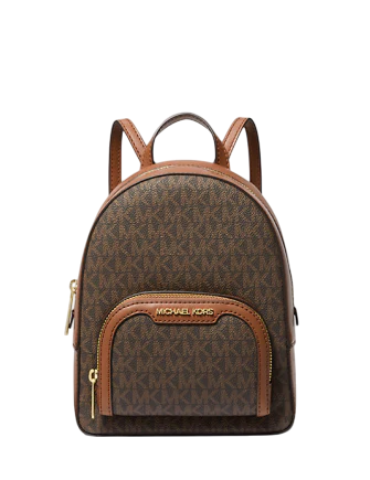 Michael Michael Kors Jaycee Extra-Small Signature Logo Backpack Brown