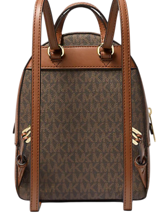 Michael Michael Kors Jaycee Extra-Small Signature Logo Backpack Brown
