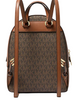 Michael Michael Kors Jaycee Extra-Small Signature Logo Backpack Brown