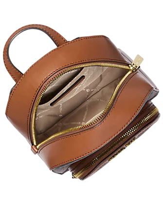 Michael Michael Kors Jaycee Extra-Small Signature Logo Backpack Brown