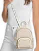 Michael Michael Kors Jaycee Extra-Small Signature Logo Backpack Light Cream