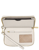 Michael Michael Kors Jet Set Large Heart Embroidered Smartphone Wristlet Light Cream