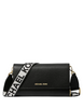 Michael Michael Kors Jet Set Large Leather Crossbody Bag Black