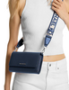 Michael Michael Kors Jet Set Large Leather Crossbody Bag Navy