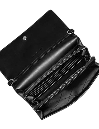 Michael Michael Kors Jet Set Large Ombre Signature Logo Crossbody Bag Black