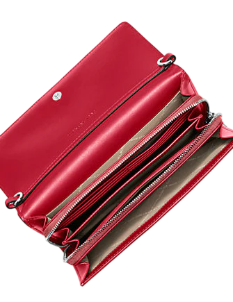 Michael Michael Kors Jet Set Large Ombre Signature Logo Crossbody Bag  Hibiscus 