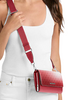 Michael Michael Kors Jet Set Large Ombre Signature Logo Crossbody Bag  Hibiscus 