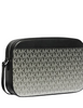 Michael Michael Kors Jet Set Large Ombre Signature Logo Crossbody Black