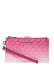 Michael Michael Kors Jet Set Large Ombre Signature Logo Wristlet Dragonfruit