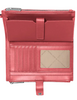 Michael Michael Kors Jet Set Large Ombre Signature Logo Wristlet  Hibiscus 