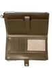 Michael Michael Kors Jet Set Large Ombre Signature Logo Wristlet Olive Combo