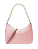 Michael Michael Kors Jet Set Large Pebbled Leather Convertible Crossbody Bag Powder Blush
