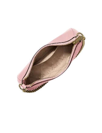 Michael Michael Kors Jet Set Large Pebbled Leather Convertible Crossbody Bag Powder Blush