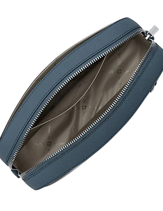Michael Michael Kors Jet Set Large Saffiano Leather Crossbody Bag Cornflower