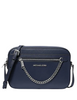 Michael Michael Kors Jet Set Large Saffiano Leather Crossbody Bag Navy