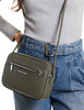 Michael Michael Kors Jet Set Large Saffiano Leather Crossbody Bag Olive