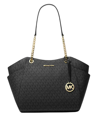 Michael Michael Kors Jet Set Large Signature Logo Shoulder Bag