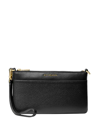 Michael Michael Kors Jet Set Medium Pebbled Leather Wristlet