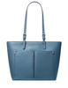Michael Michael Kors Jet Set Medium Pocket Tote Bag Cornflower