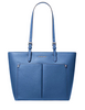 Michael Michael Kors Jet Set Medium Pocket Tote Bag Galaxy Blue