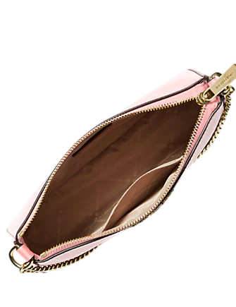 Michael Michael Kors Jet Set Medium Saffiano Leather Crossbody Bag Powder Blush